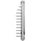 Hardware Resources Satin Nickel 12-Hook Cascading Tie Organizer 357T-SN - alternate 1